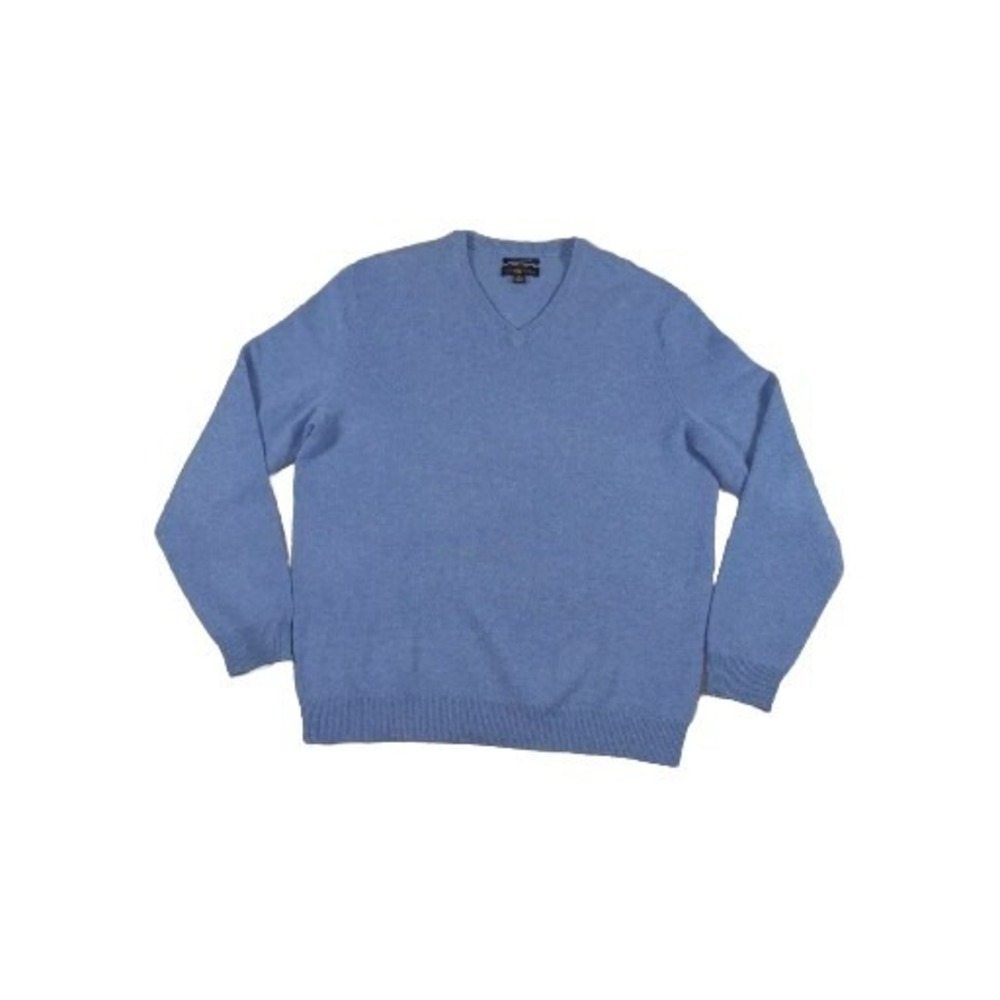 Club Room Women's Sz Medium Estate 2-Ply 100% Cashmere V-Neck Sweater